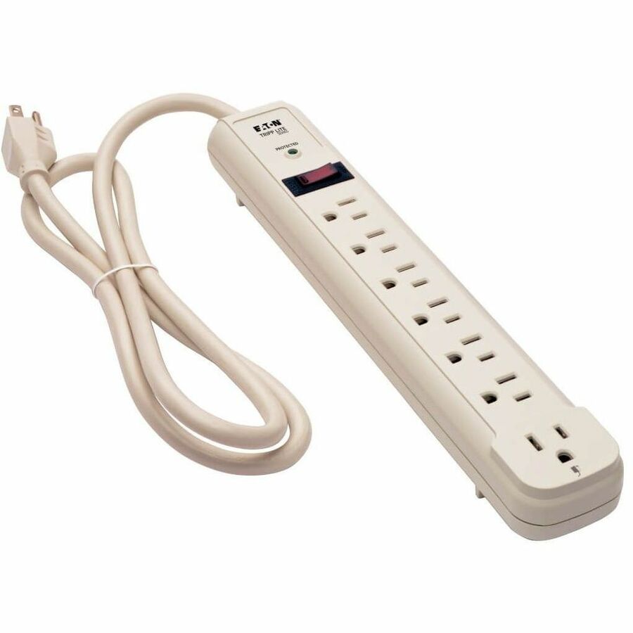 Eaton Tripp Lite Protect It! TLP74R 7-Outlet Surge Protector with 4 ft. Cord and 1080 Joules
