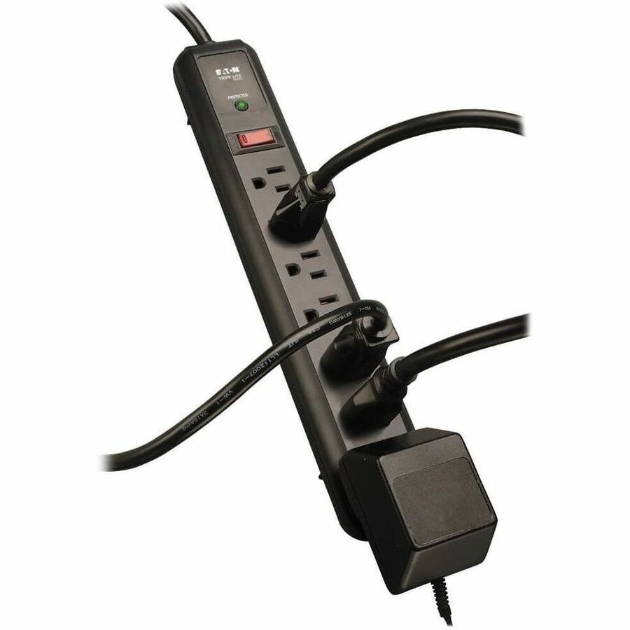 Eaton Tripp Lite Protect It! 7-Outlet Surge Protector - 1080 Joules, 4 ft. Cord, Lifetime Warranty