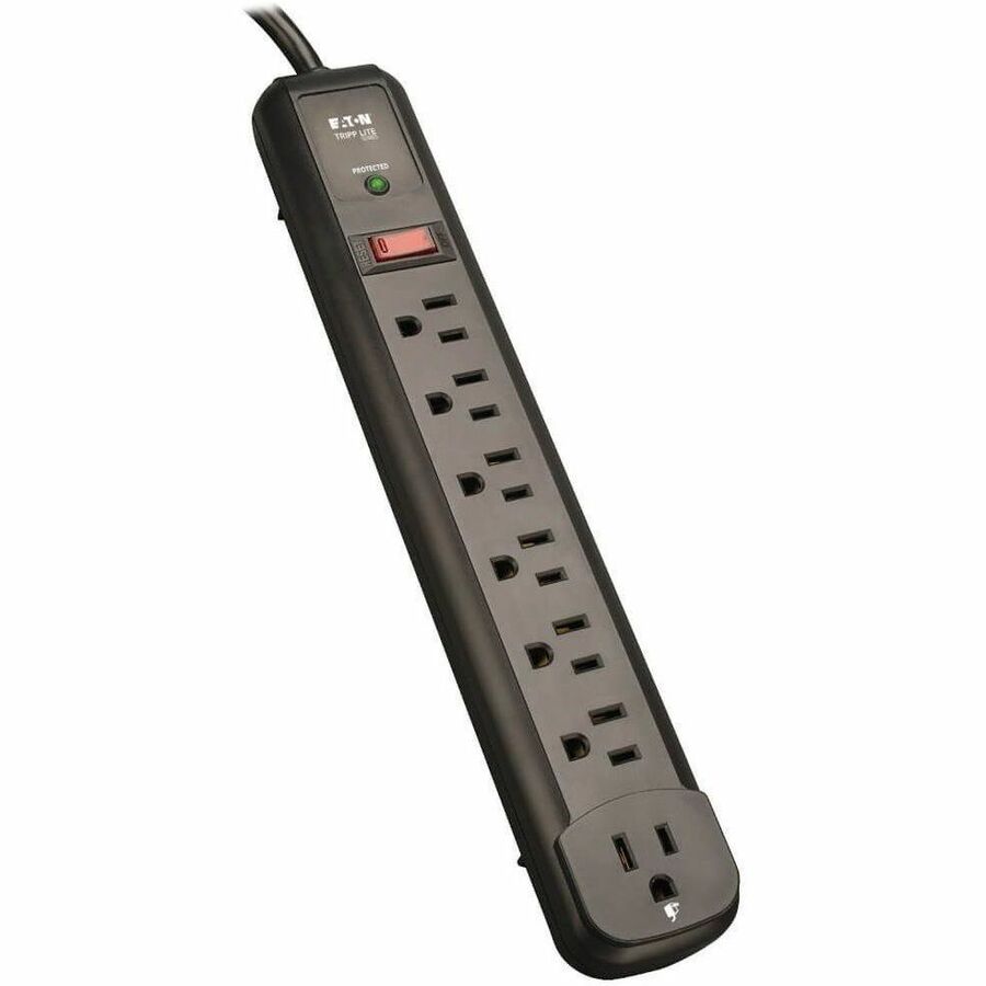 Eaton Tripp Lite Protect It! 7-Outlet Surge Protector - 1080 Joules, 4 ft. Cord, Lifetime Warranty