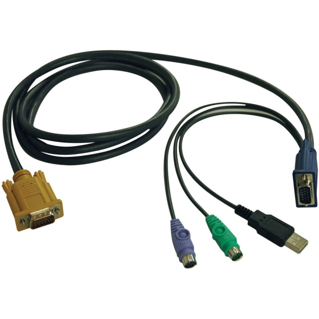Eaton Tripp Lite P778-010 10 ft. KVM Cable Adapter for NetDirector Switches