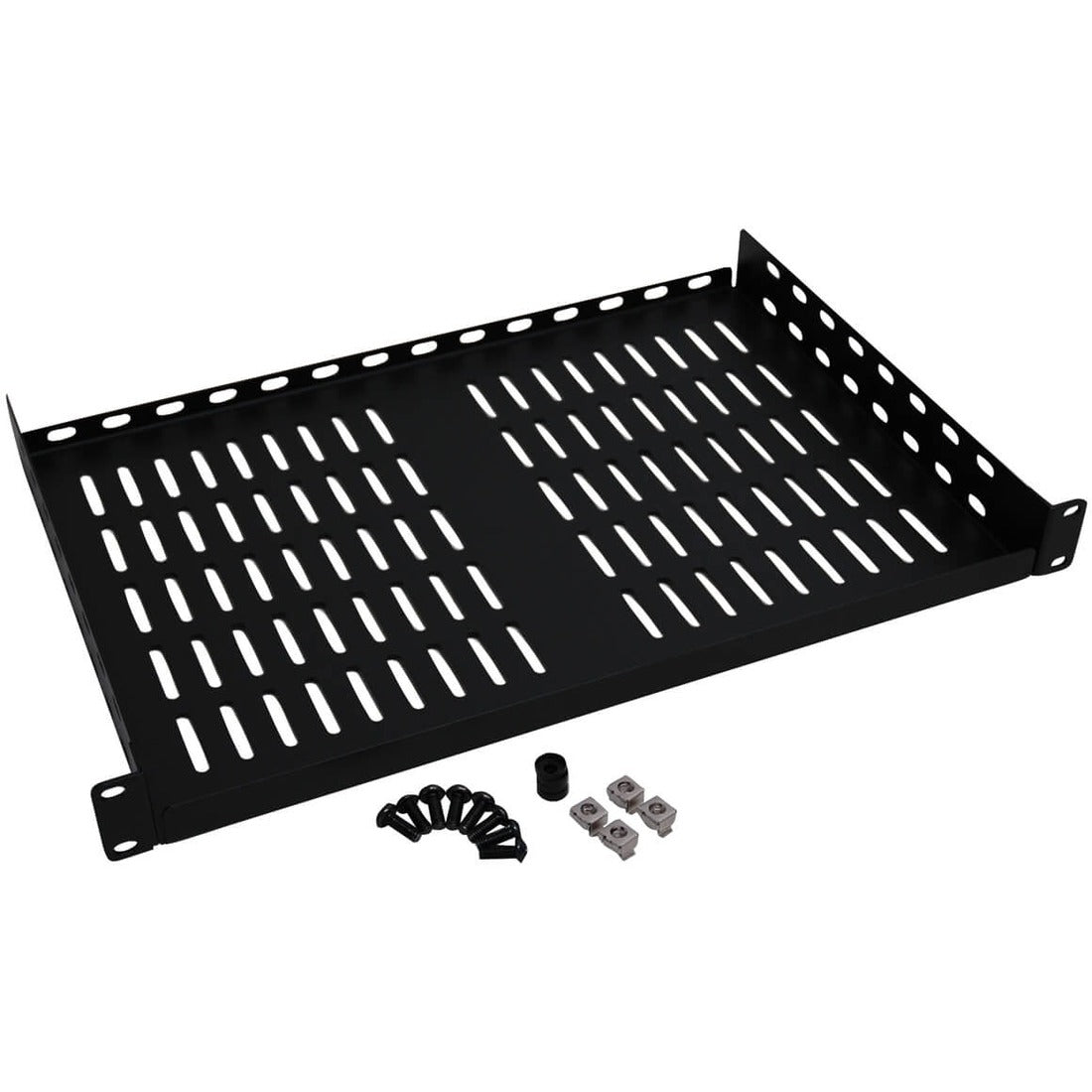 Eaton Tripp Lite Series SRSHELF2P1U 1U Cantilever Fixed Rack Shelf for 2- or 4-Post Racks
