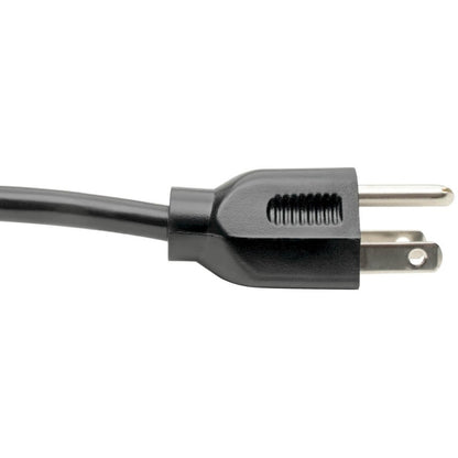 Eaton Tripp Lite Series 6 ft. NEMA 5-15P to IEC-320-C13 Computer Power Cord with Left Angle Plug