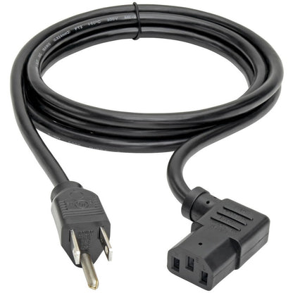 Eaton Tripp Lite Series Power Cord NEMA 5-15P to IEC-320-C13, 6 ft, Black