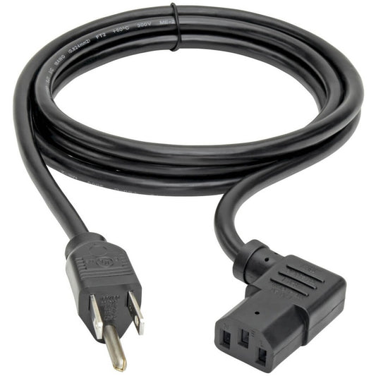 Eaton Tripp Lite Series Power Cord NEMA 5-15P to IEC-320-C13, 6 ft, Black