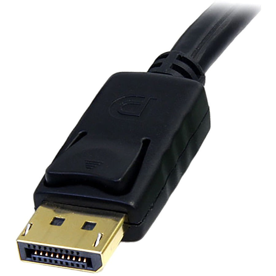 StarTech.com 6 ft 4-in-1 USB DisplayPort KVM Switch Cable with Audio & Microphone
