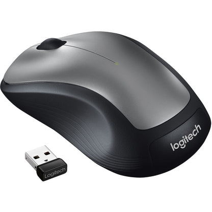 Logitech M310 Wireless Mouse with 2.4 GHz Connectivity and 1000 DPI - Ambidextrous Silver