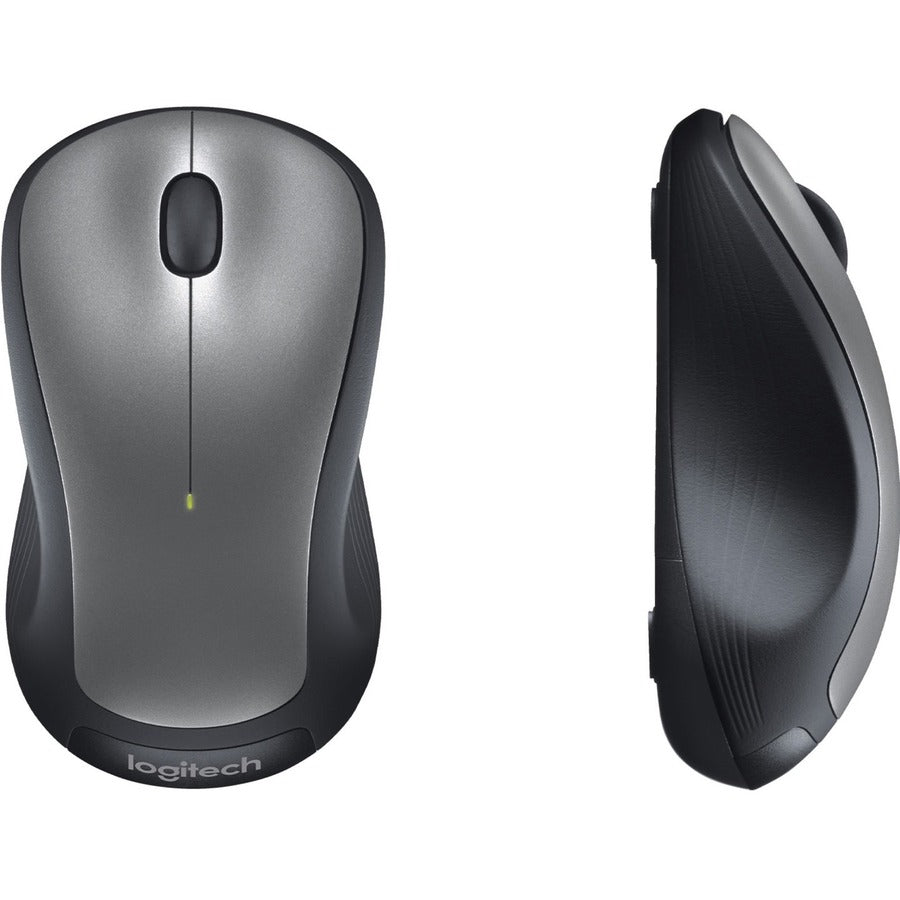 Logitech M310 Wireless Mouse with 2.4 GHz Connectivity and 1000 DPI - Ambidextrous Silver
