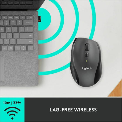 Logitech M705 Marathon Wireless Laser Mouse with 2.4 GHz USB Unifying Receiver and 1000 DPI