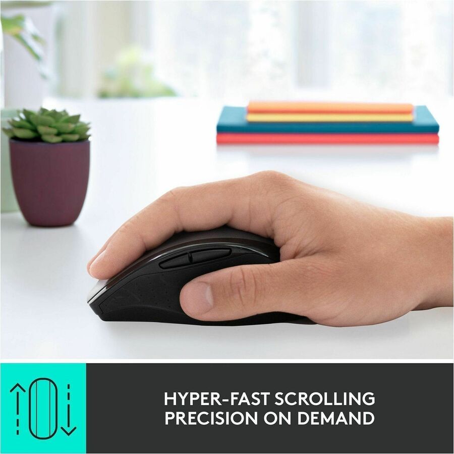 Logitech M705 Marathon Wireless Laser Mouse with 2.4 GHz USB Unifying Receiver and 1000 DPI