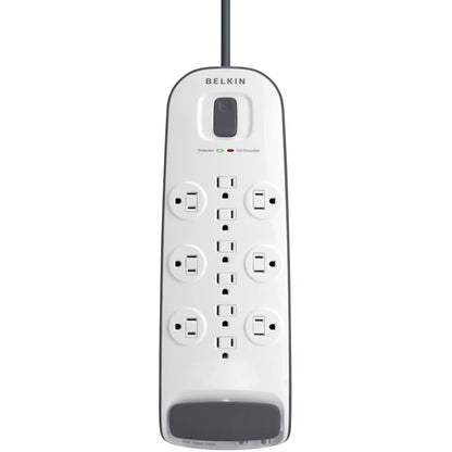 Belkin BV112230-08 12-Outlet Surge Protector with 8 ft Power Cord and Cable/Satellite Protection