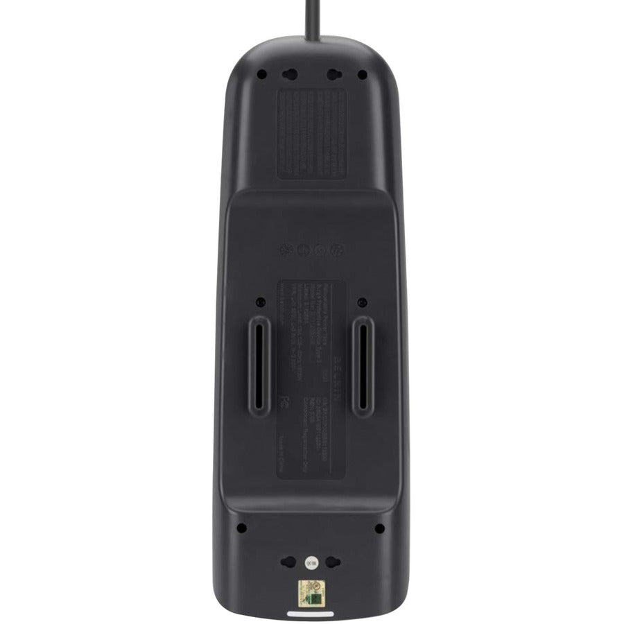 Belkin BV112230-08 12-Outlet Surge Protector with 8 ft Power Cord and Cable/Satellite Protection