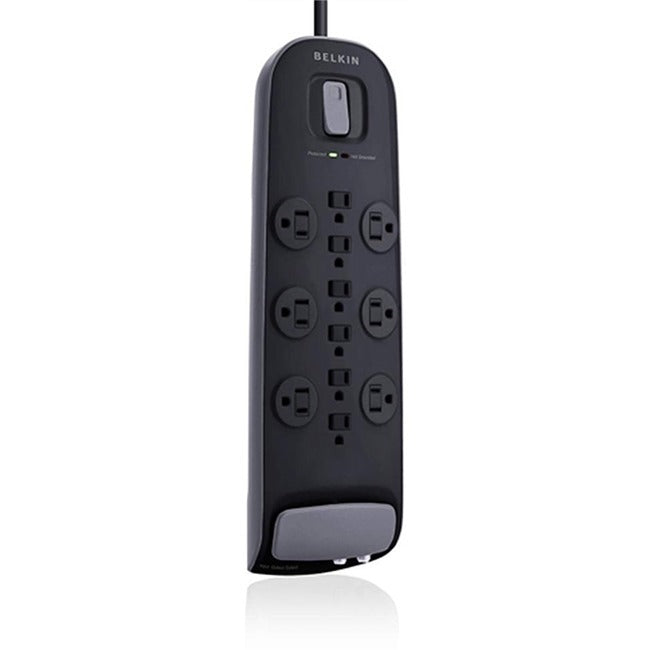 Belkin BV112230-08-BLK 12-Outlet Surge Protector with 8 ft Power Cord and 3996 Joules of Protection