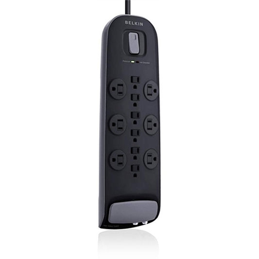 Belkin BV112230-08-BLK 12-Outlet Surge Protector with 8 ft Power Cord and 3996 Joules of Protection