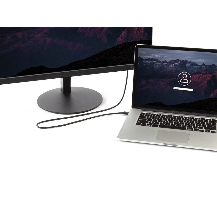 StarTech.com 10 ft Mini DisplayPort to DisplayPort 1.2 Cable – 4K Resolution, Gold-Plated Connectors