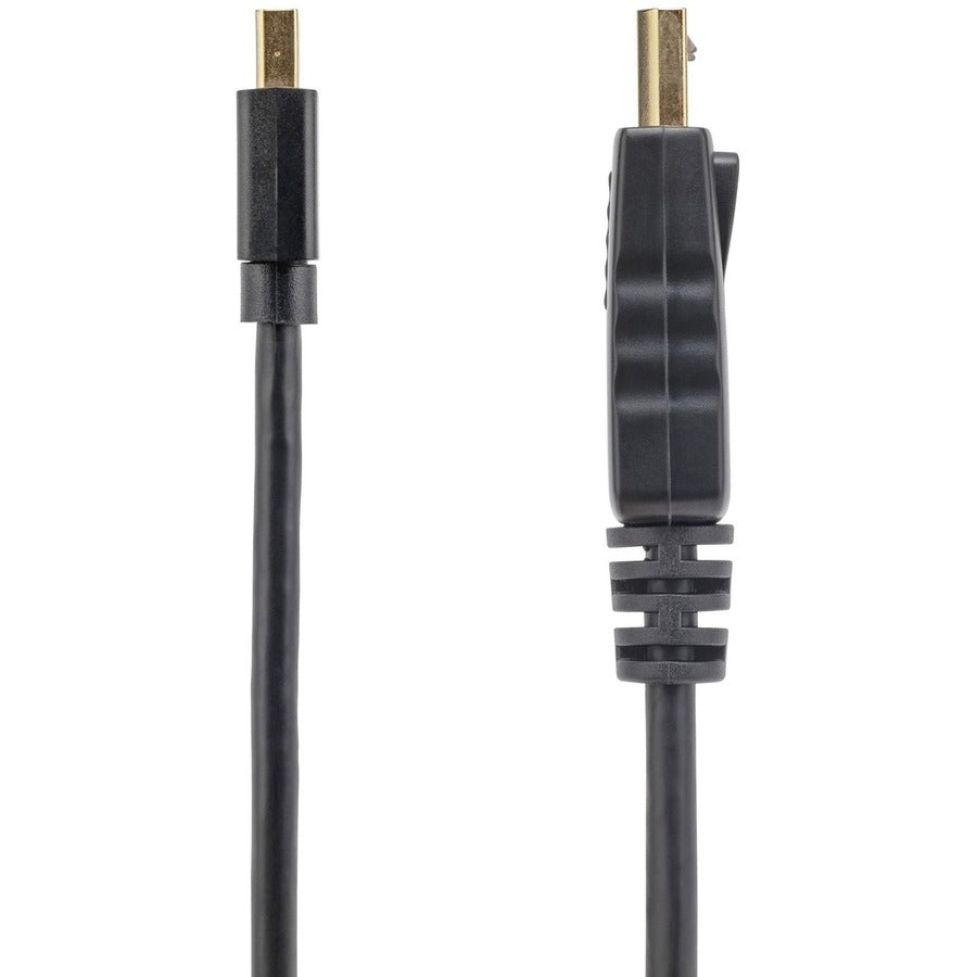 StarTech.com 3 ft Mini DisplayPort to DisplayPort 1.2 Cable - 4K Resolution, Gold-Plated Connectors
