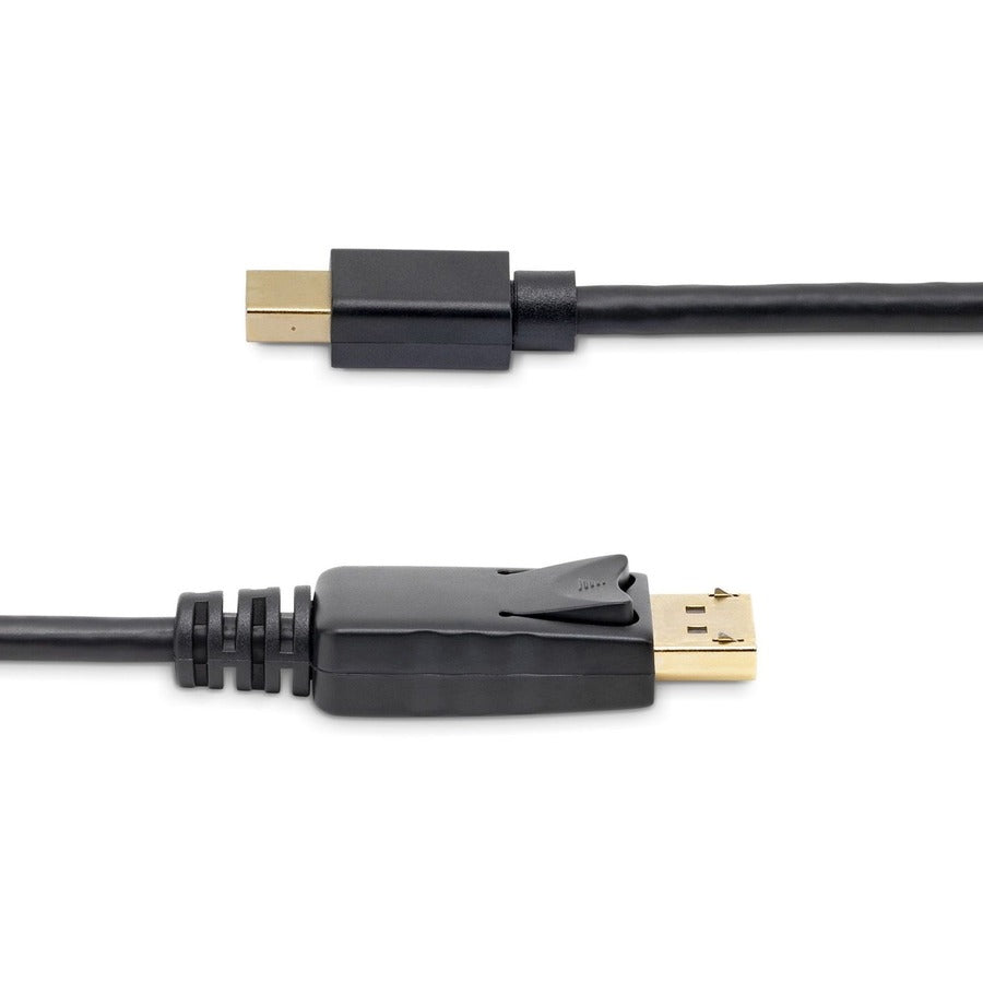 StarTech.com 3 ft Mini DisplayPort to DisplayPort 1.2 Cable - 4K Resolution, Gold-Plated Connectors