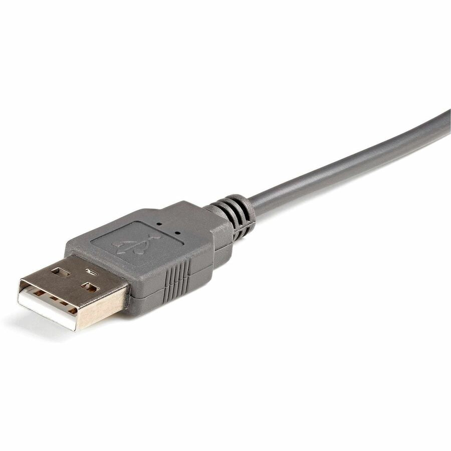 StarTech.com ICUSB232DB25 USB to RS232 Serial Adapter Cable – 3 ft, DB9/DB25, Prolific Chipset