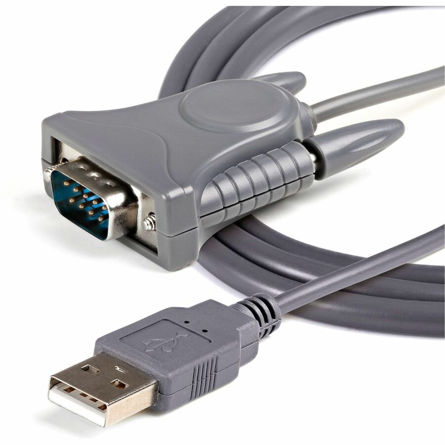 StarTech.com ICUSB232DB25 USB to RS232 Serial Adapter Cable – 3 ft, DB9/DB25, Prolific Chipset