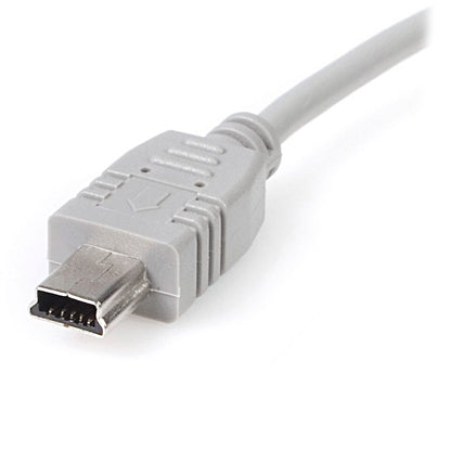 StarTech.com 6-inch Mini USB 2.0 Cable - A to Mini B for Data Transfer and Charging