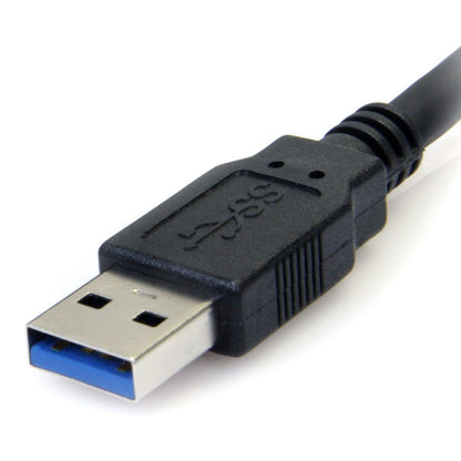StarTech.com 10 ft Black SuperSpeed USB 3.0 A to B Cable (Part #USB3SAB10BK)
