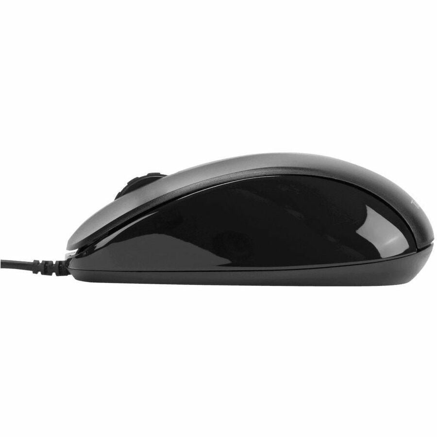 Targus USB Optical Laptop Mouse AMU80US – Ergonomic 3-Button Design with 1,000 DPI and 5-Foot USB Cable