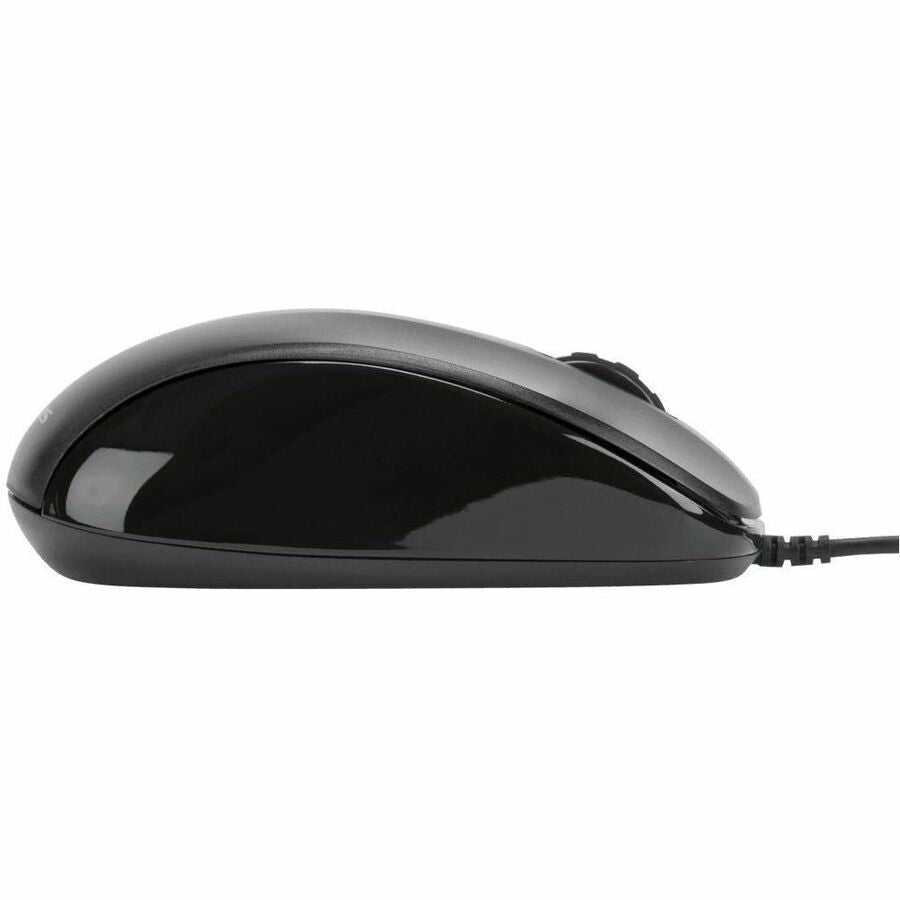 Targus USB Optical Laptop Mouse AMU80US – Ergonomic 3-Button Design with 1,000 DPI and 5-Foot USB Cable