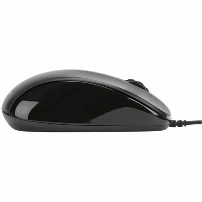 Targus USB Optical Laptop Mouse AMU80US – Ergonomic 3-Button Design with 1,000 DPI and 5-Foot USB Cable