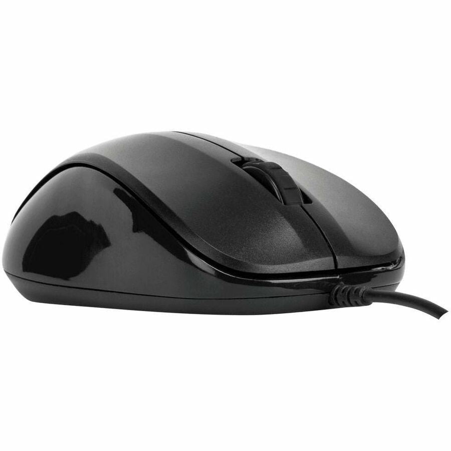 Targus USB Optical Laptop Mouse AMU80US – Ergonomic 3-Button Design with 1,000 DPI and 5-Foot USB Cable