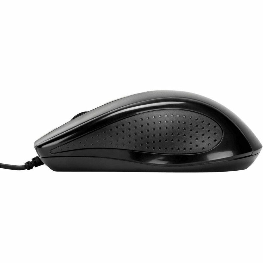 Targus 3-Button USB Full-Size Optical Mouse - Ergonomic Ambidextrous Design with 1000 DPI