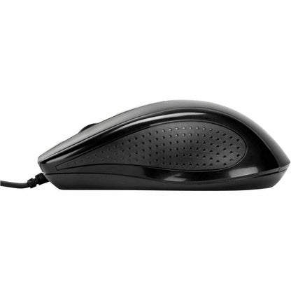 Targus 3-Button USB Full-Size Optical Mouse - Ergonomic Ambidextrous Design with 1000 DPI
