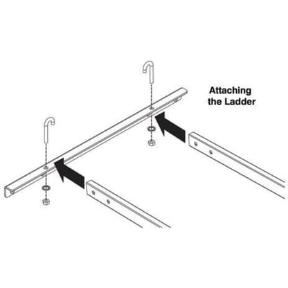 Eaton Tripp Lite SRLADDERATTACH Mounting Bracket for Cable Ladder Connection