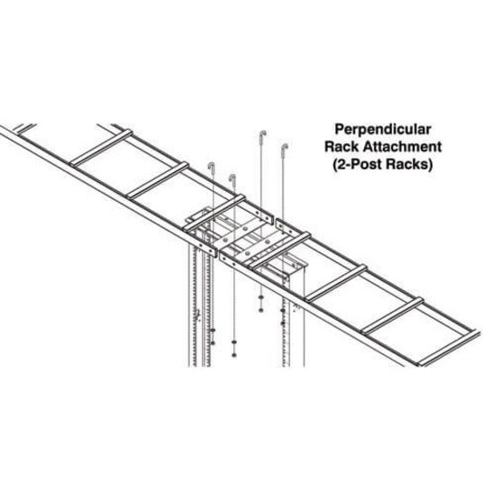 Eaton Tripp Lite SRLADDERATTACH Mounting Bracket for Cable Ladder Connection