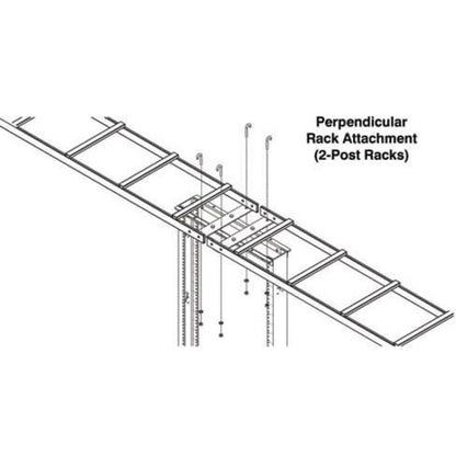 Eaton Tripp Lite SRLADDERATTACH Mounting Bracket for Cable Ladder Connection