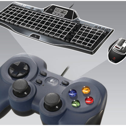 Logitech F310 Gaming Pad – Versatile USB Controller with Customizable Buttons and Broad Game Support