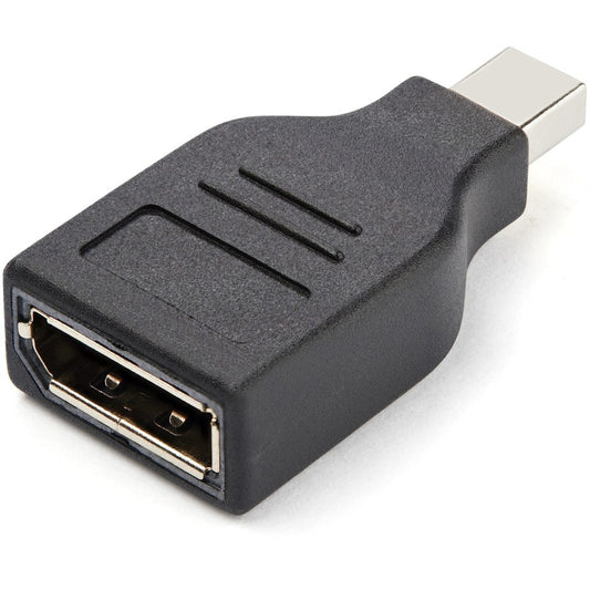 StarTech.com Compact Mini DisplayPort to DisplayPort Adapter - 4K UHD, M/F, GCMDP2DPMF