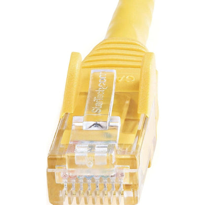 StarTech.com 50 ft. Cat6 Ethernet Cable - Yellow Snagless Gigabit PoE UTP 650MHz Category 6 Patch Cord