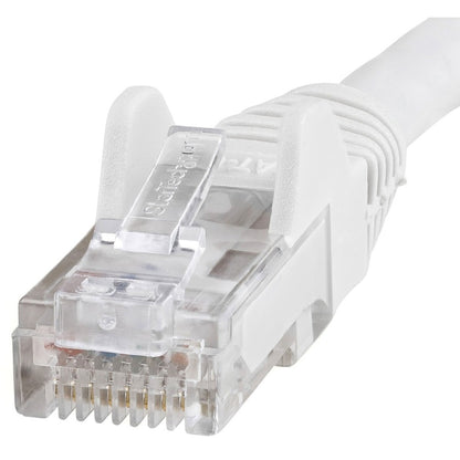 StarTech.com 75ft White Snagless Cat6 Ethernet Cable - Gigabit Speed, PoE Support, UL Certified