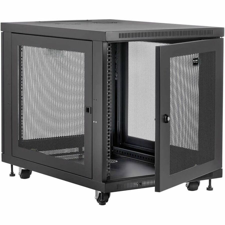 Eaton Tripp Lite Series SmartRack 12U Mid-Depth Server Enclosure Cabinet