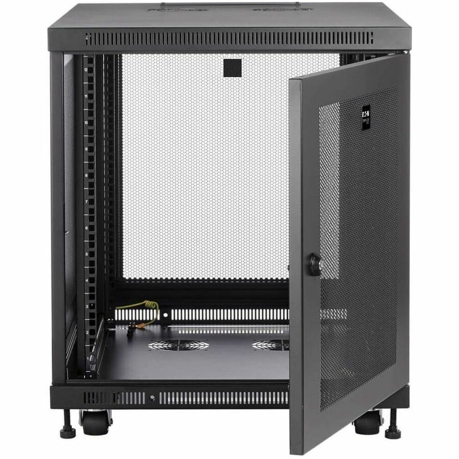 Eaton Tripp Lite Series SmartRack 12U Mid-Depth Server Enclosure Cabinet
