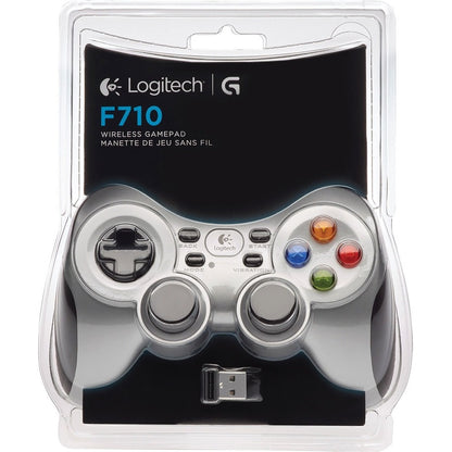 Logitech G F710 Wireless Gaming Controller with Dual Vibration Feedback and Extensive Compatibility