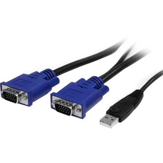 StarTech.com 16 Port 1U Rack Mount USB KVM Switch Kit with OSD and Cables