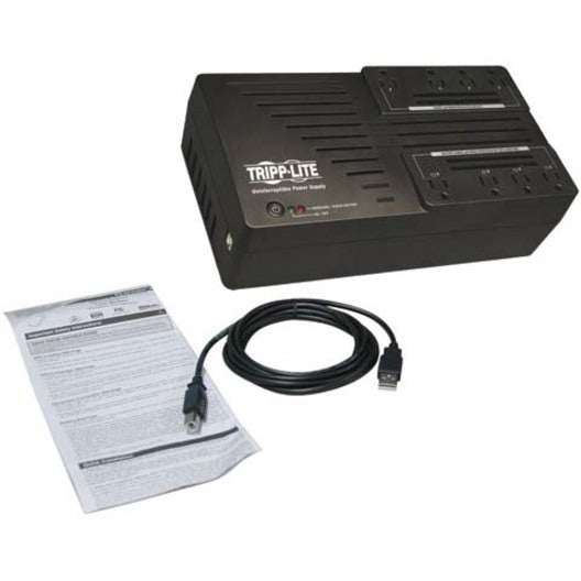 Eaton Tripp Lite Series 700VA 350W Line-Interactive UPS with AVR and 8 Outlets - 120V Desktop and Wall Mount