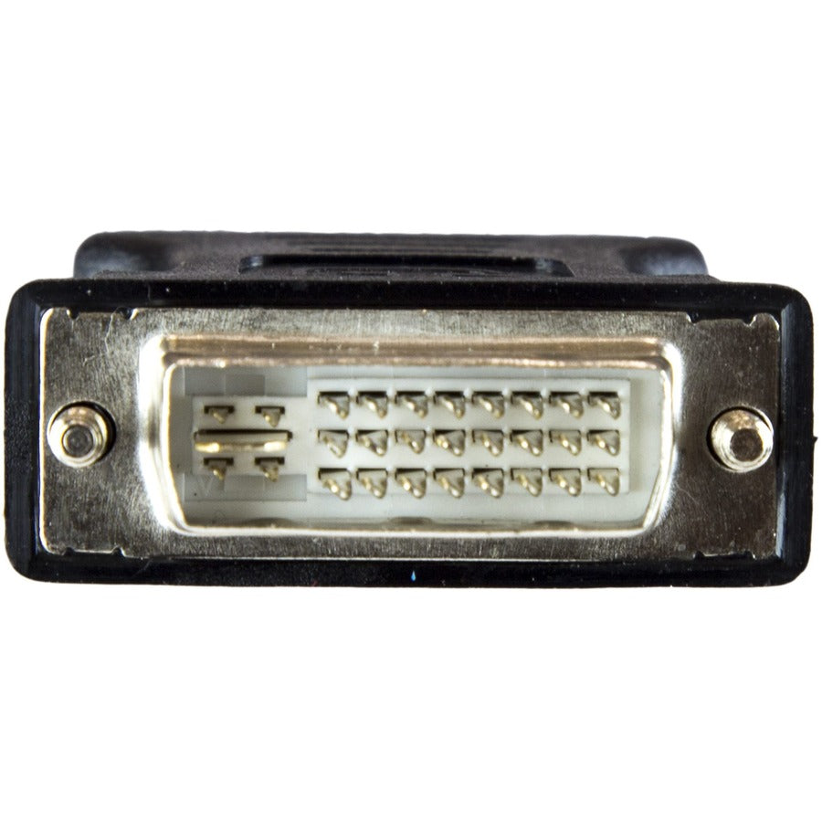 StarTech.com DVI to VGA Cable Adapter - Black - M/F (Part Number: DVIVGAMFBK)