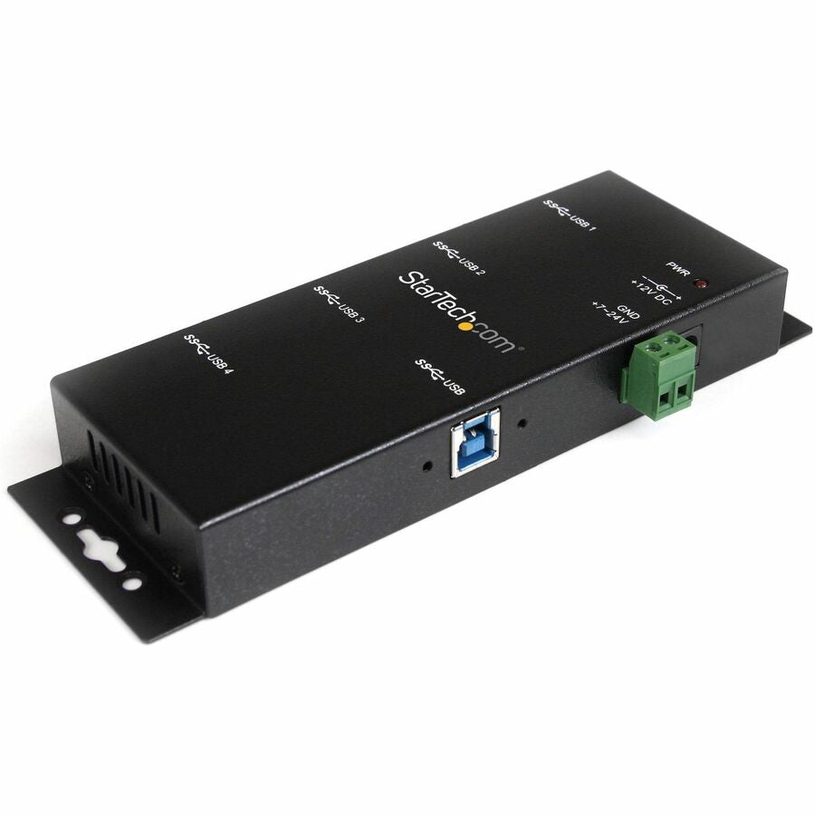 StarTech.com 4 Port Industrial USB 3.0 Hub - Mountable, Rugged, TAA Compliant