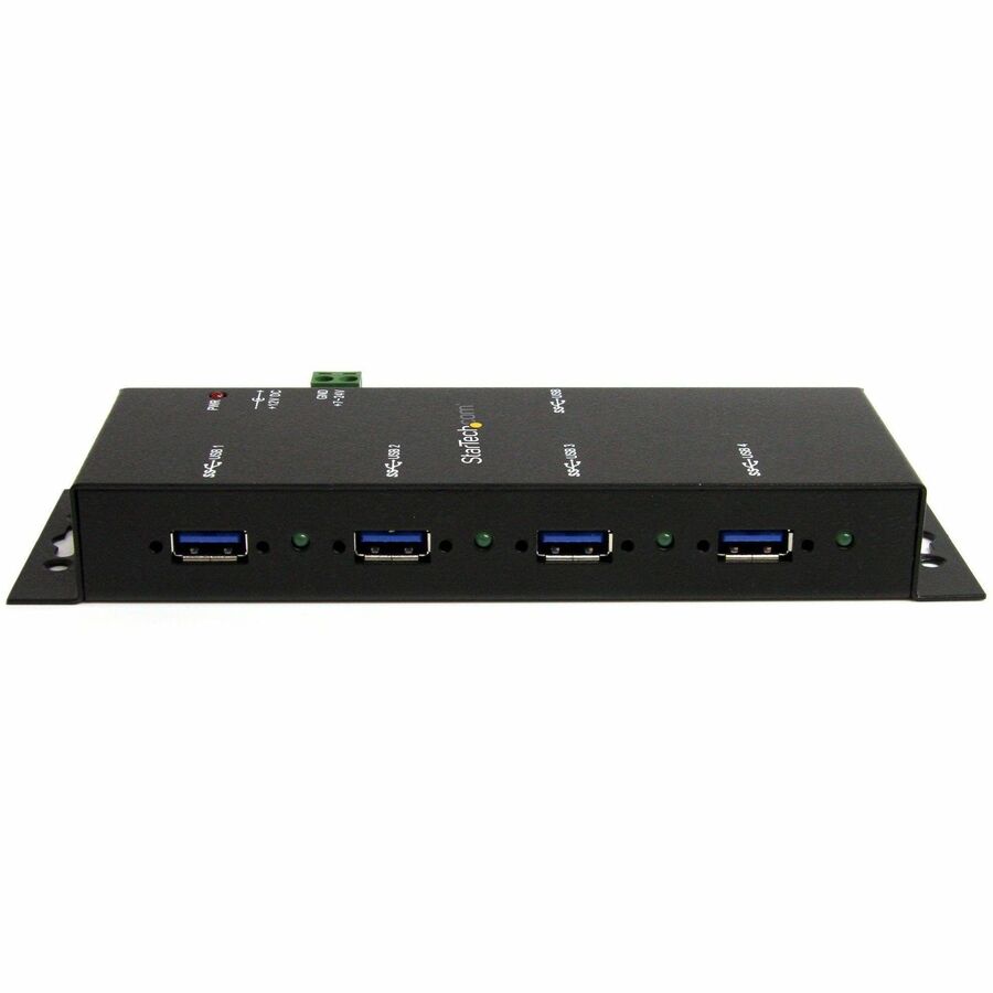 StarTech.com 4 Port Industrial USB 3.0 Hub - Mountable, Rugged, TAA Compliant