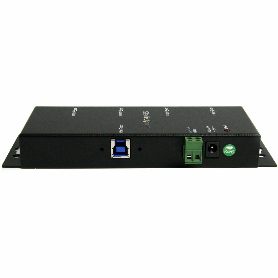 StarTech.com 4 Port Industrial USB 3.0 Hub - Mountable, Rugged, TAA Compliant