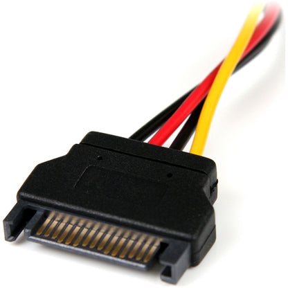 StarTech.com 6in SATA to LP4 Power Cable Adapter - Female SATA to LP4 Male Connector
