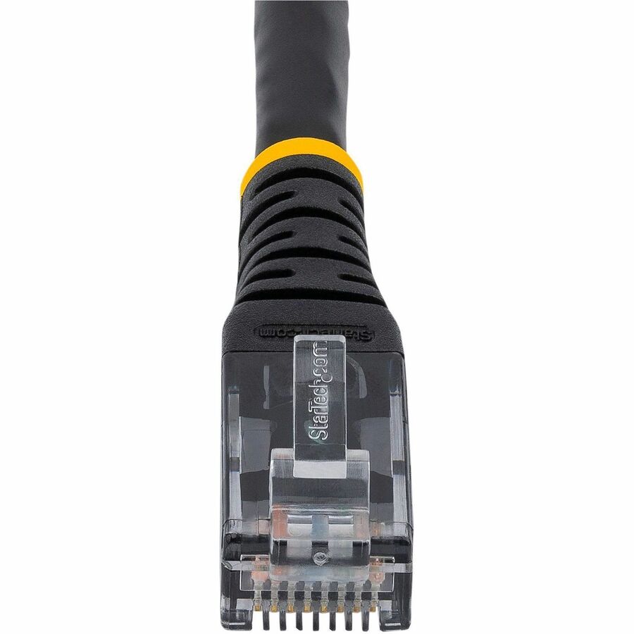 StarTech.com 10ft CAT6 Ethernet Patch Cable - Black Molded Gigabit Network Cable with 100W PoE Support