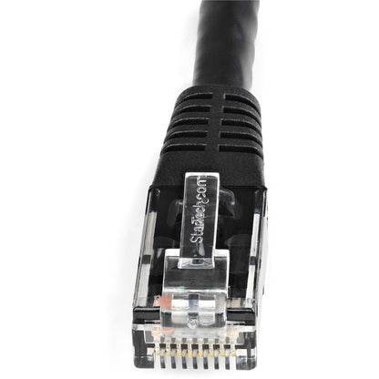 StarTech.com 8ft Cat6 Ethernet Patch Cable - Black, Gigabit UTP with PoE Support, UL Certified