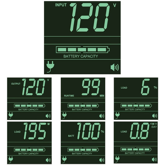 Eaton Tripp Lite Series SMART1000RM2U 120V 1kVA 800W Line-Interactive Sine Wave UPS with LCD and Network Management